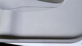 Door trim card front right Nissan Leaf 13-17 gray with gray insert leather, armrest gray cloth, BOSE, scratches, abrasions, dents, for dry cleaning