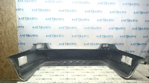 Bare rear bumper VW Passat b8 16-19 USA white LC9A, scratches, tear
