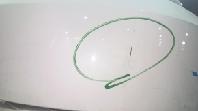 Bare rear bumper VW Passat b8 16-19 USA white LC9A, scratches, tear