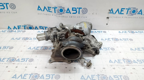 Turbine assembly with manifold and cooling pipes VW Passat b8 16-19 USA 1.8T, 2.0T