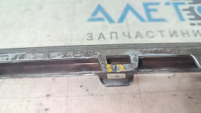 Molding rear bumper center VW Passat b8 16-19 USA chrome, chrome swelled, scratches, broken fastening