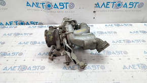 Turbine assembly with manifold and cooling pipes VW Passat b8 16-19 USA 1.8T, 2.0T 94k
