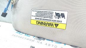 Right visor Honda CRV 15-16 gray, without hook, for dry cleaning
