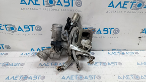 Turbine assembly with manifold and cooling pipes VW Passat b8 16-19 USA 1.8T, 2.0T 31k