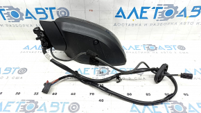 Side mirror left Audi A5 F5 17-19 5D 15+4 pins, heated, turn signal, auto-dimming, BSM, camera, blue, paint peeling