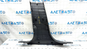Center pillar trim lower right Audi A5 F5 17-20 5D gray, scratches
