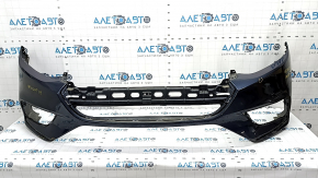 Front bumper bare Honda Insight 19-22 red, scratches, cracks in fasteners, cracks