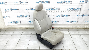 Passenger seat Honda Insight 19-22 without airbag, mechanical, cloth, gray, for dry cleaning