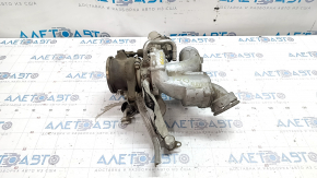 Turbine assembly with manifold and cooling pipes VW Passat b8 16-19 USA 1.8T, 2.0T 48k
