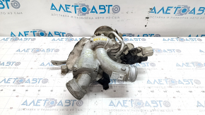 Turbine assembly with manifold and cooling pipes VW Passat b8 16-19 USA 1.8T, 2.0T 48k