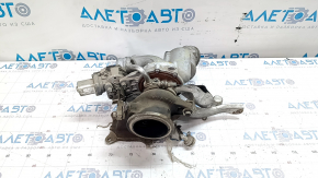 Turbine assembly with manifold and cooling pipes VW Passat b8 16-19 USA 1.8T, 2.0T 48k