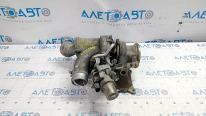 Turbine assembly with manifold and cooling pipes VW Passat b8 16-19 USA 1.8T, 2.0T 45k