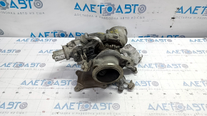 Turbine assembly with manifold and cooling pipes VW Passat b8 16-19 USA 1.8T, 2.0T 45k