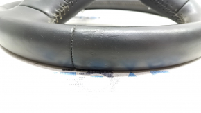 Bare steering wheel Audi A5 F5 17-19 leather gray with heating, scratches, scuffs