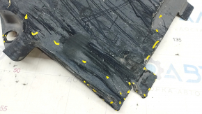 Front left underbody protection Audi A5 F5 17 - pressed, worn, torn