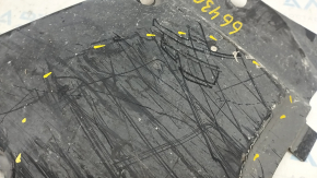 Front left underbody protection Audi A5 F5 17 - pressed, worn, torn