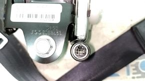 Passenger seat belt without tensioner Honda CRV 15-16 black