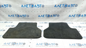 Set of floor mats for Audi A5 F5 17- 5D gray cloth, dry cleanable