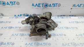 Turbine assembly with manifold and cooling pipes VW Passat b7 12-15 USA 1.8T 94k