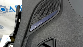 Torpedo front panel with AIRBAG Audi A5 F5 17-20 for projection, black-gray, BANG and OLUFSEN