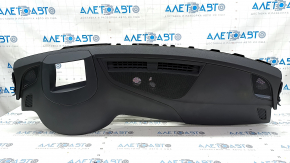 Torpedo front panel with AIRBAG Audi A5 F5 17-20 for projection, black-gray, BANG and OLUFSEN
