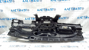 Torpedo front panel with AIRBAG Audi A5 F5 17-20 for projection, black-gray, BANG and OLUFSEN