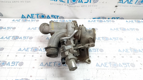 Turbine assembly with manifold and cooling pipes VW Passat b7 12-15 USA 1.8T 104k