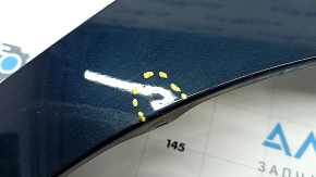Front right wing Toyota Camry v70 18- blue 221, bump, dent