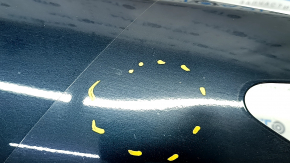 Front right wing Toyota Camry v70 18- blue 221, bump, dent
