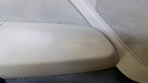 Door trim card rear left Hyundai Elantra AD 19-20 gray, gray rubber armrest, gray cloth insert, gray molding, scratches, abrasions, dent, dry cleaning