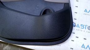 Door trim card rear left Hyundai Elantra AD 19-20 gray, gray rubber armrest, gray cloth insert, gray molding, scratches, abrasions, dent, dry cleaning