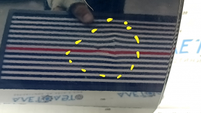 Door bare rear right Toyota Camry v70 18- blue 221, bumps, dent