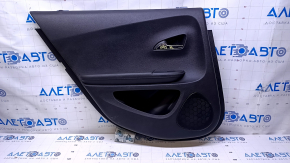 Door trim card rear left Chevrolet Volt 11-15 black, armrest rubber black, scratches
