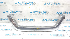 Front bumper center trim Dodge Journey 14-20 chrome Crossroad, dents, scratches, crack, sand, broken mount