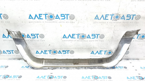 Front bumper center trim Dodge Journey 14-20 chrome Crossroad, dents, scratches, crack, sand, broken mount