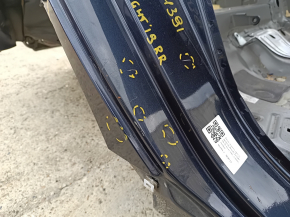 Sunset rear wing right Honda Insight 19-22 blue, on the body
