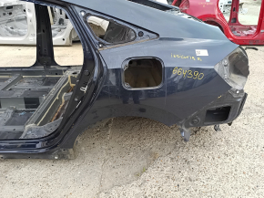 Quarter wing rear left Honda Insight 19-22 blue, on the body