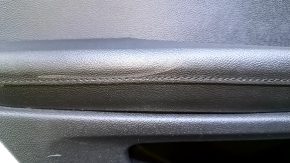 Door trim card rear left Chevrolet Volt 11-15 black, armrest rubber black, scratches, abrasions, scuffs