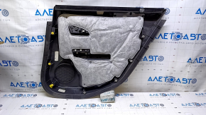 Door trim card rear left Chevrolet Volt 11-15 black, armrest rubber black, scratches, abrasions, scuffs