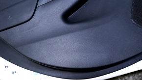 Door trim card rear left Chevrolet Volt 16- black, armrest rubber black, scratches, abrasions, bump