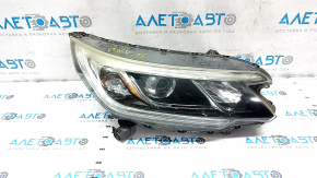 Headlight front right bare Honda CRV 15-16 Touring sand, cobweb