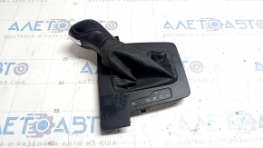Gear knob with shifter cover VW Passat b7 12-15 USA plastic, matte cover, scratches