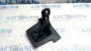 Gear knob with shifter cover VW Passat b7 12-15 USA plastic, matte cover, scratches