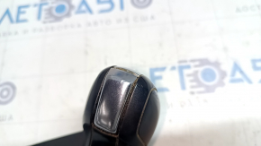 Gear knob with shifter cover VW Passat b7 12-15 USA plastic, matte cover, scratches