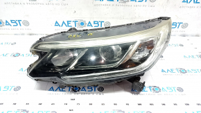 Headlight front left bare Honda CRV 15-16 Touring sand, scratches