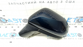 Side mirror left Toyota Camry v70 18- 3 pins, blue, scratches