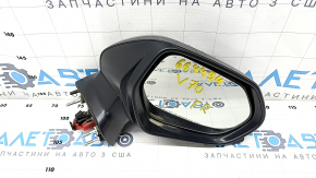 Side mirror right Toyota Camry v70 18- 3 pins, blue, scratches