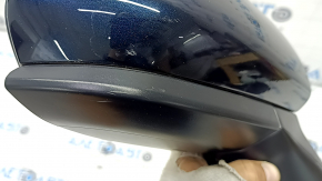 Side mirror right Toyota Camry v70 18- 3 pins, blue, scratches