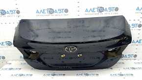 Trunk lid Toyota Camry v70 18- without spoiler, blue 221, bump, dents