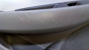 Door trim card rear left Chevrolet Malibu 16- gray with gray insert cloth, armrest gray cloth, scuffs, scratches, for dry cleaning